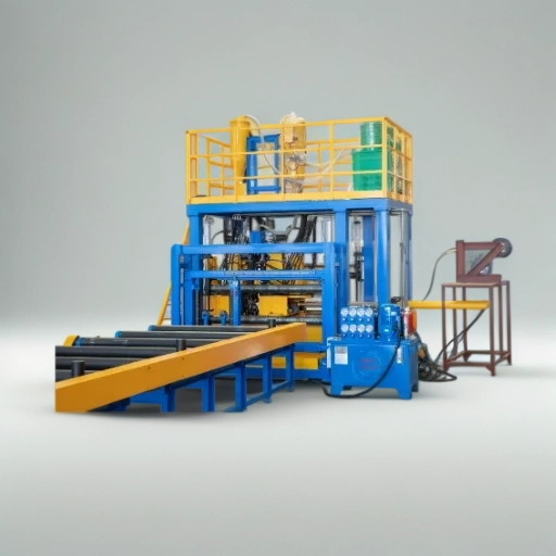 Linha de produção horizontal de viga H