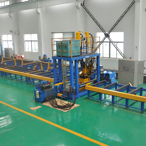 H Beam Horizontal Production Line