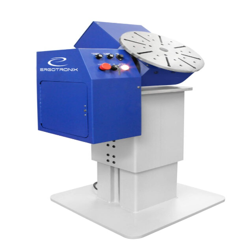 What applications benefit from using a rotary welding positioner?