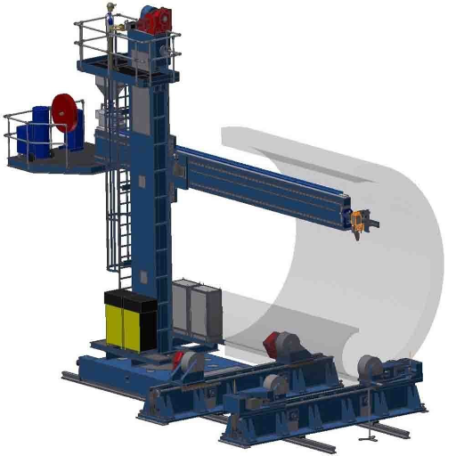Qu'est-ce qu'une machine à souder à colonne et à flèche ?