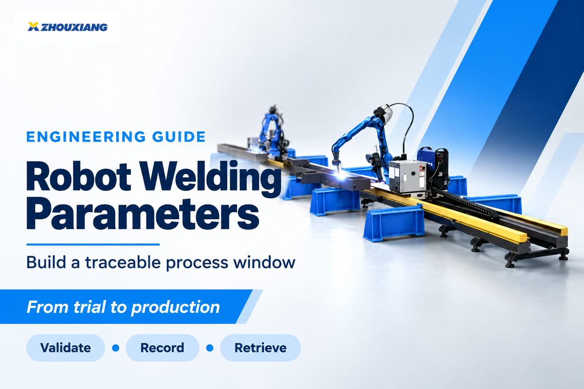 Robot Welding Parameters [Traceable Window]